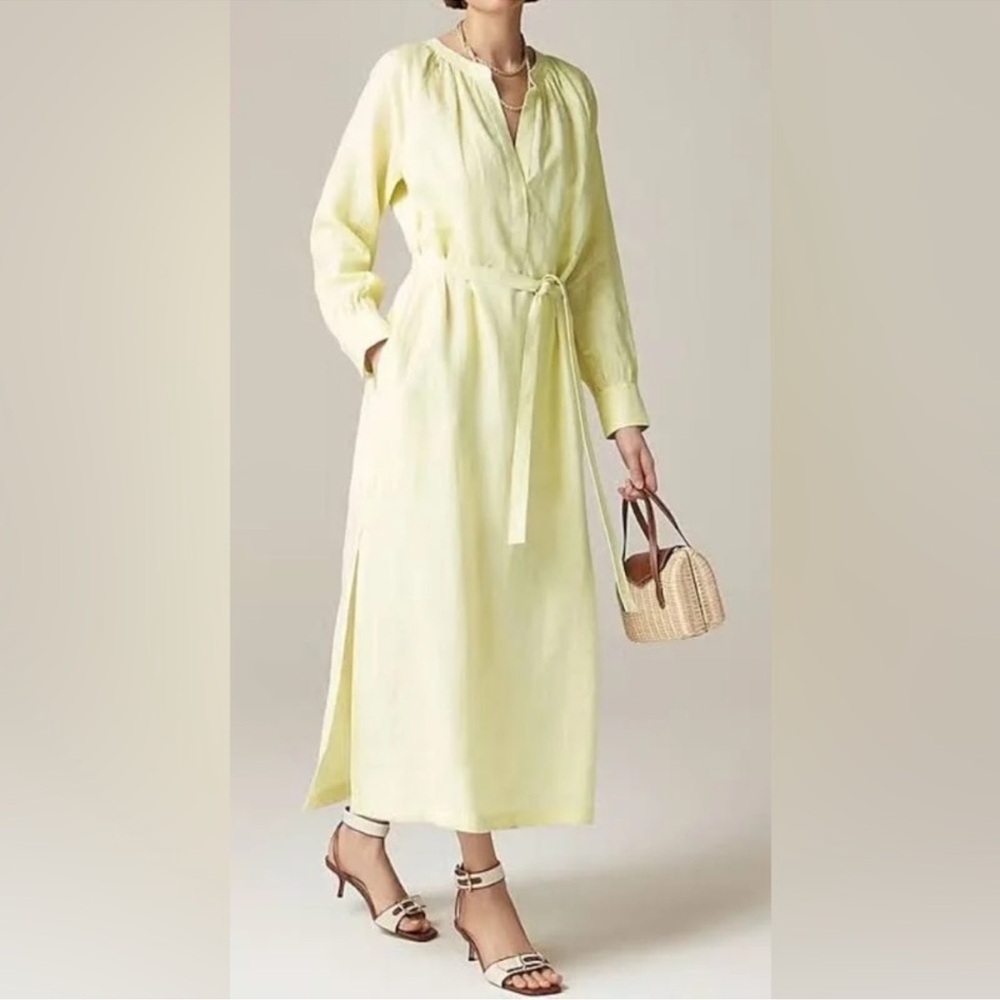 J.Crew Linen Cabana Dress